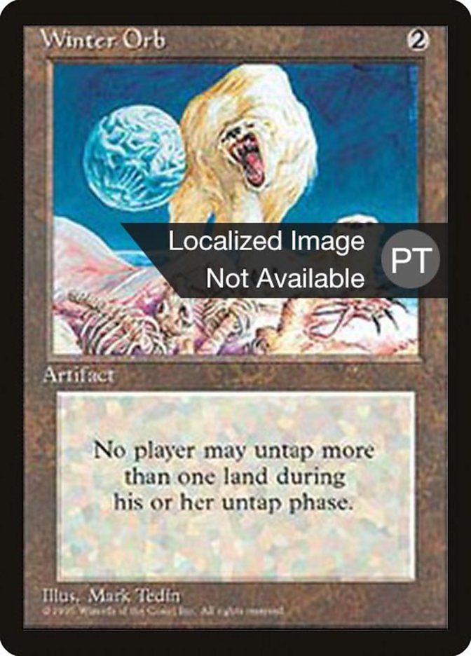 Winter Orb [Fourth Edition (Foreign Black Border)] | Devastation Store