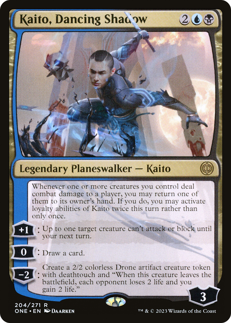 Kaito, Dancing Shadow [Phyrexia: All Will Be One] | Devastation Store