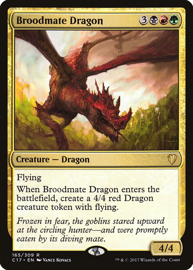 Broodmate Dragon [Commander 2017] | Devastation Store