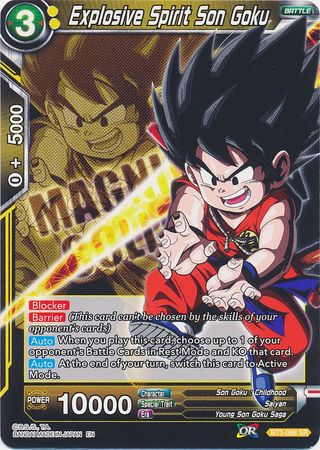 Explosive Spirit Son Goku [BT3-088] | Devastation Store