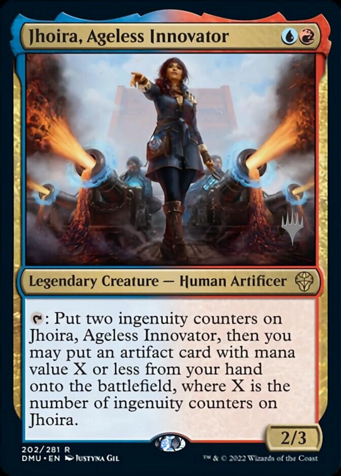 Jhoira, Ageless Innovator (Promo Pack) [Dominaria United Promos] | Devastation Store