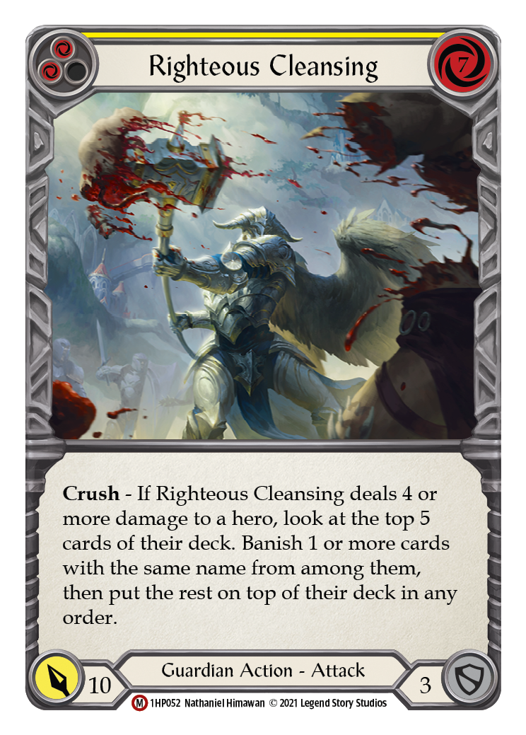 Righteous Cleansing [1HP052] | Devastation Store