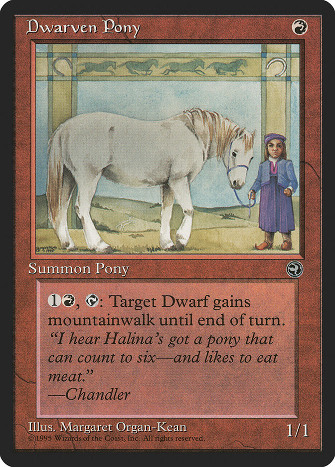 Dwarven Pony [Homelands] - Devastation Store | Devastation Store