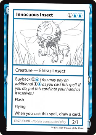 Innocuous Insect (2021 Edition) [Mystery Booster Playtest Cards] | Devastation Store