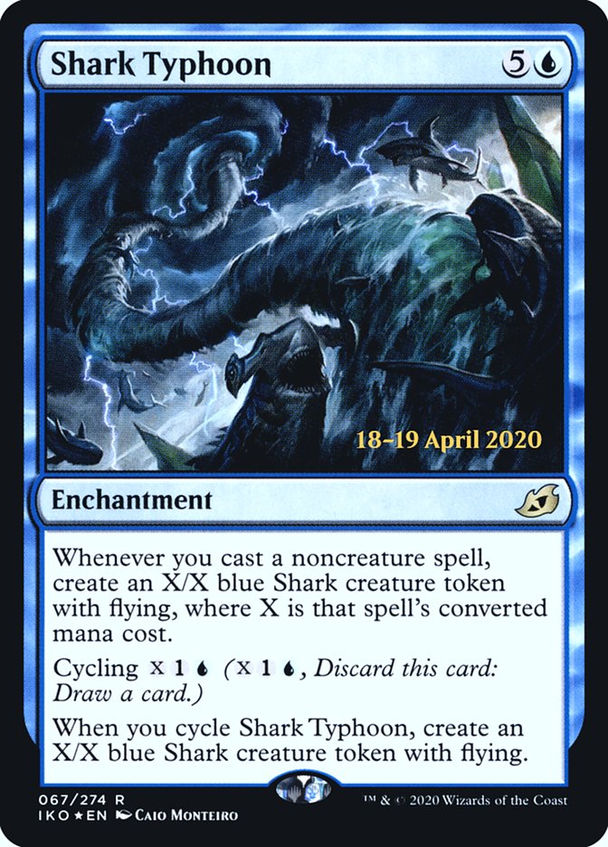 Shark Typhoon  [Ikoria: Lair of Behemoths Prerelease Promos] | Devastation Store