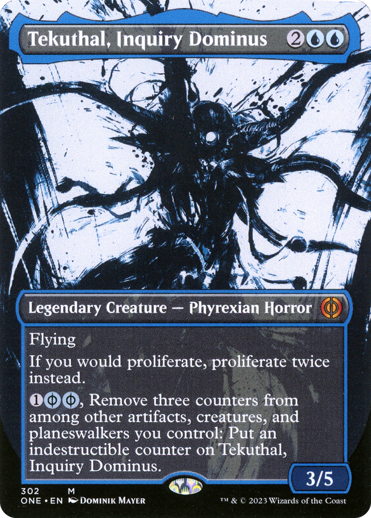 Tekuthal, Inquiry Dominus (Borderless Ichor) [Phyrexia: All Will Be One] | Devastation Store
