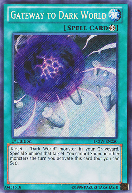 Gateway to Dark World [LCJW-EN250] Secret Rare | Devastation Store