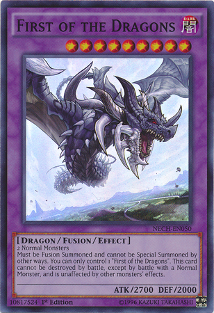 First of the Dragons [NECH-EN050] Super Rare | Devastation Store