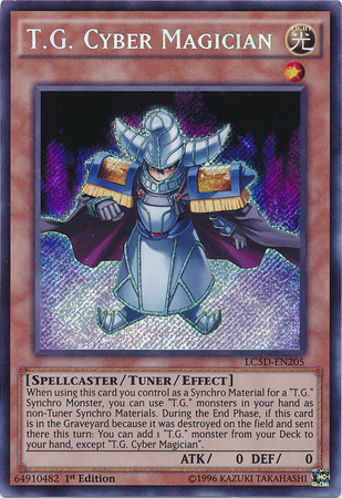 T.G. Cyber Magician [LC5D-EN205] Secret Rare | Devastation Store