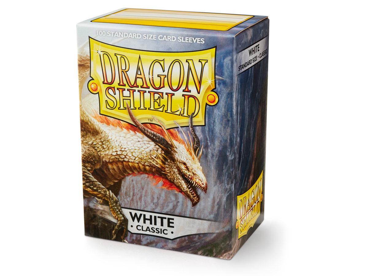 Dragon Shield Classic Sleeve - White ‘Aequinox’ 100ct - Devastation Store | Devastation Store
