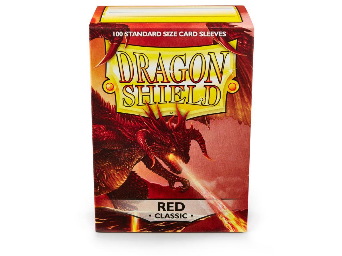 Dragon Shield Classic Sleeve - Red ‘Titanius’ 100ct - Devastation Store | Devastation Store