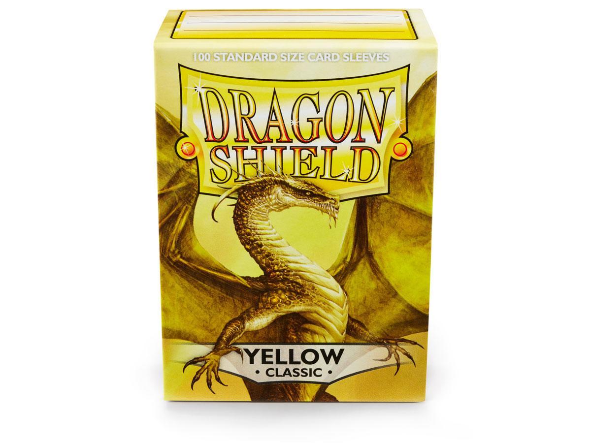 Dragon Shield Classic Sleeve - Yellow ‘Corona’ 100ct - Devastation Store | Devastation Store