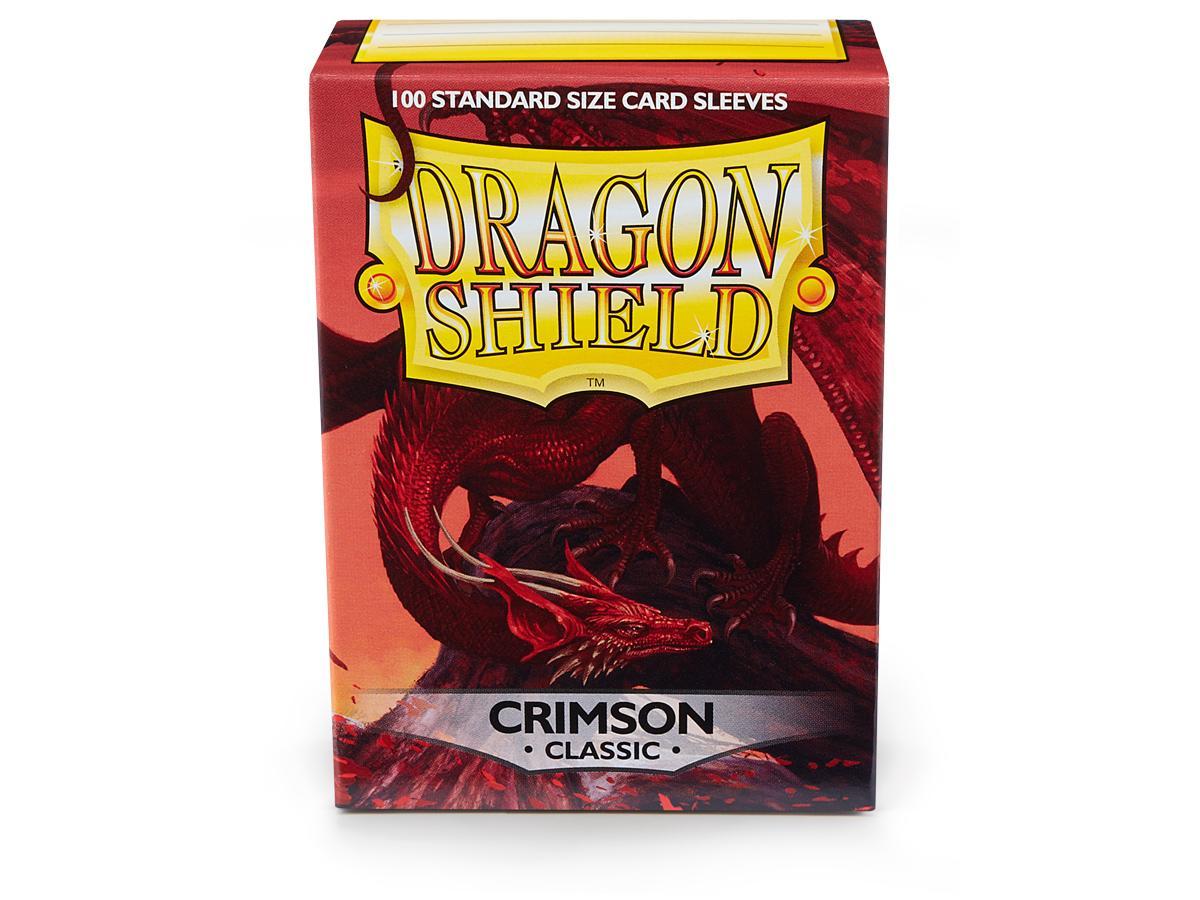 Dragon Shield Classic Sleeve - Crimson ‘Arteris’ 100ct - Devastation Store | Devastation Store
