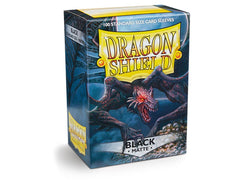 Dragon Shield Matte Sleeve - Black ‘Rhipodon’ 100ct - Devastation Store | Devastation Store