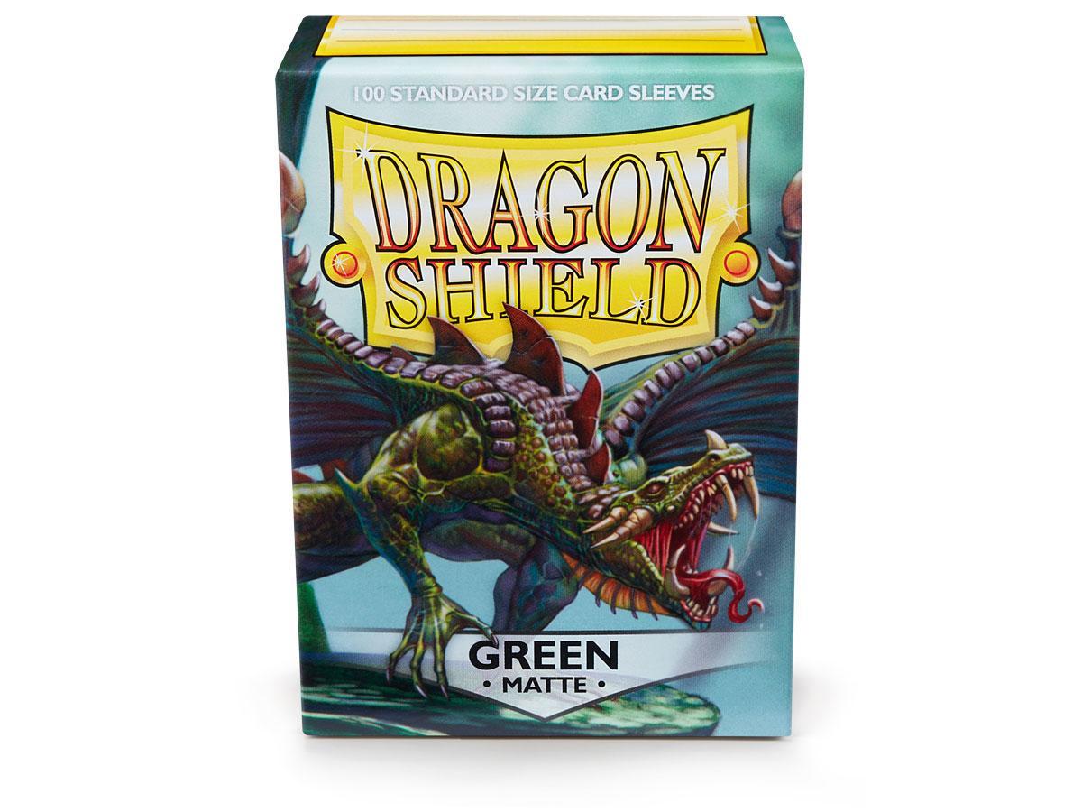 Dragon Shield Matte Sleeve - Green ‘Drakka Fiath’ 100ct - Devastation Store | Devastation Store