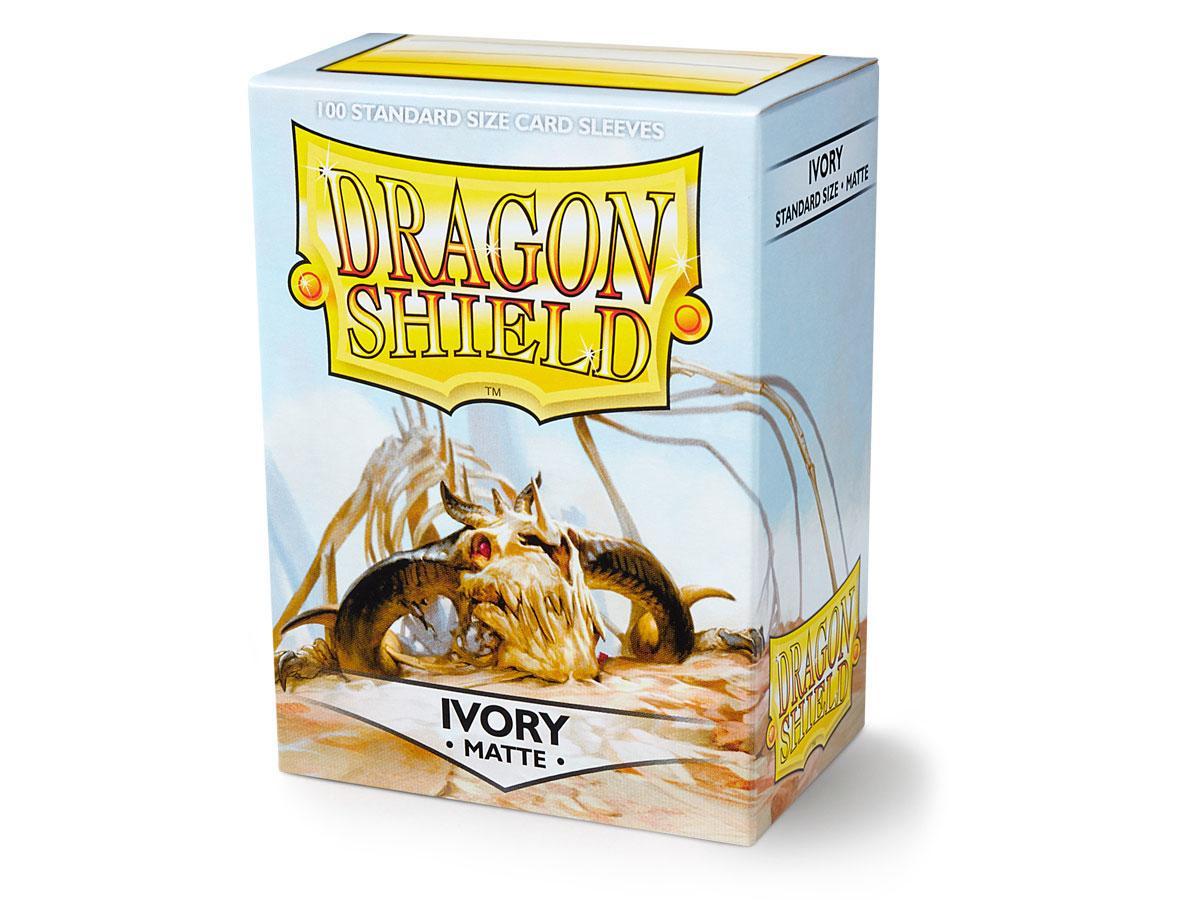 Dragon Shield Matte Sleeve - Ivory ‘Ogier’ 100ct - Devastation Store | Devastation Store