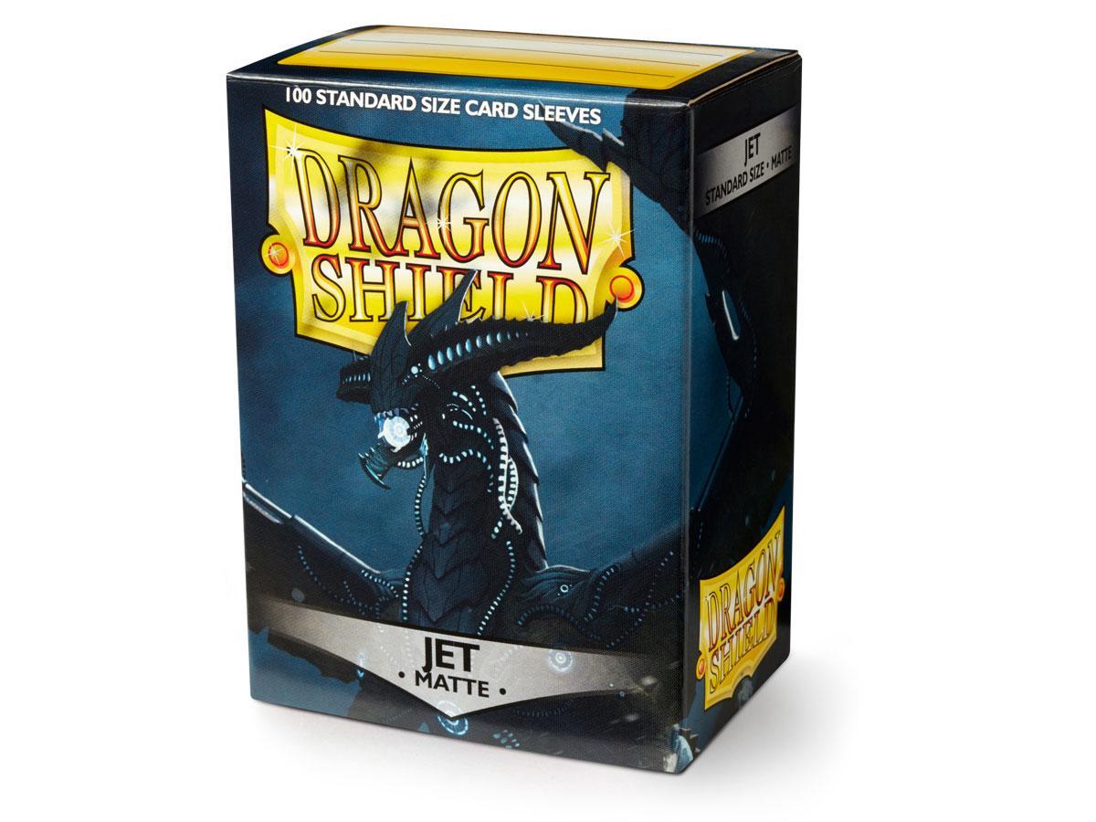 Dragon Shield Matte Sleeve - Jet ‘Bodom’ 100ct - Devastation Store | Devastation Store