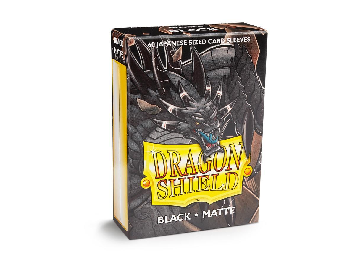 Dragon Shield Matte Sleeve - Black ‘Sokush’ 60ct - Devastation Store | Devastation Store