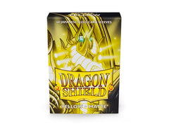 Dragon Shield Matte Sleeve - Yellow ‘SheSha’ 60ct - Devastation Store | Devastation Store