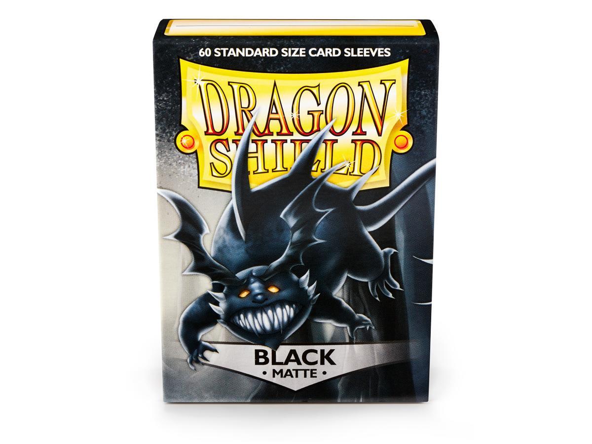 Dragon Shield Matte Sleeve - Black ‘Wanderer’ 60ct - Devastation Store | Devastation Store