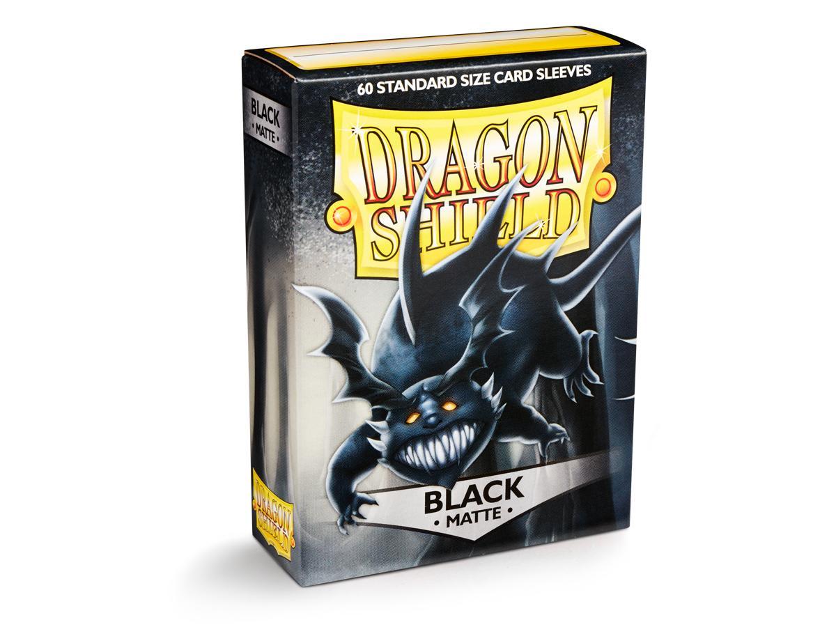 Dragon Shield Matte Sleeve - Black ‘Wanderer’ 60ct - Devastation Store | Devastation Store