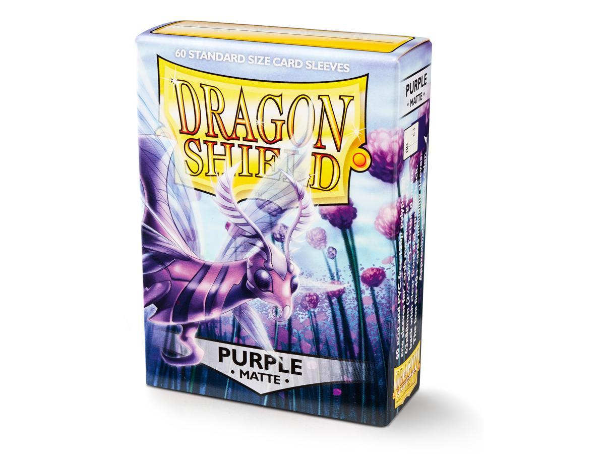 Dragon Shield Matte Sleeve - Purple ‘Mefitas’ 60ct - Devastation Store | Devastation Store