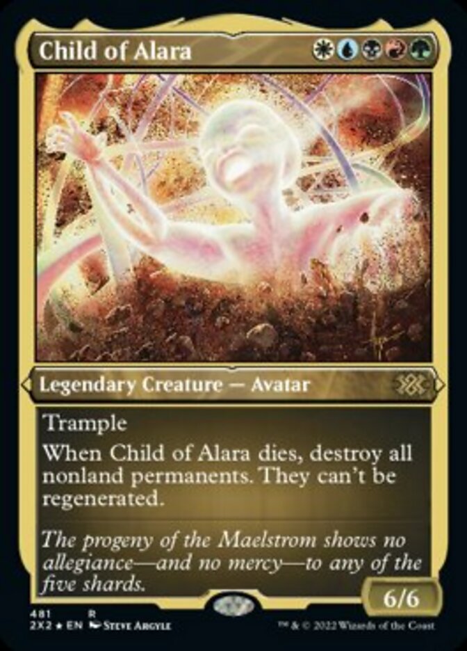 Child of Alara (Foil Etched) [Double Masters 2022] | Devastation Store