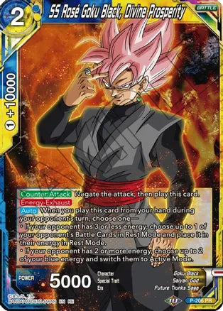 SS Rose Goku Black, Divine Prosperity [P-206] | Devastation Store