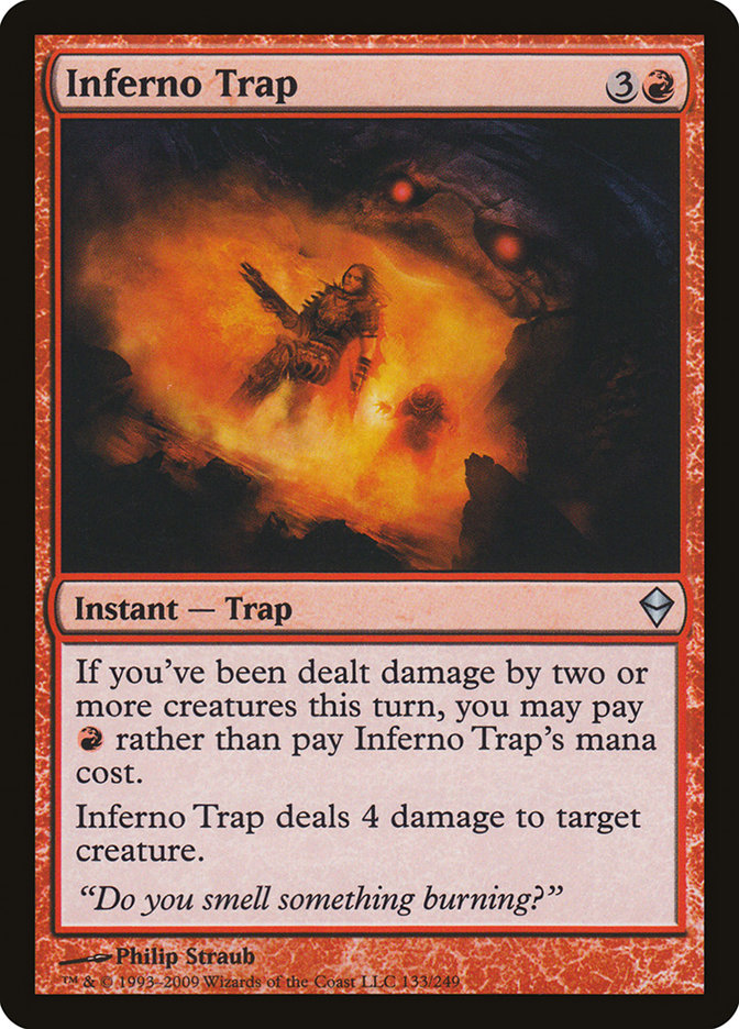 Inferno Trap [Zendikar] | Devastation Store