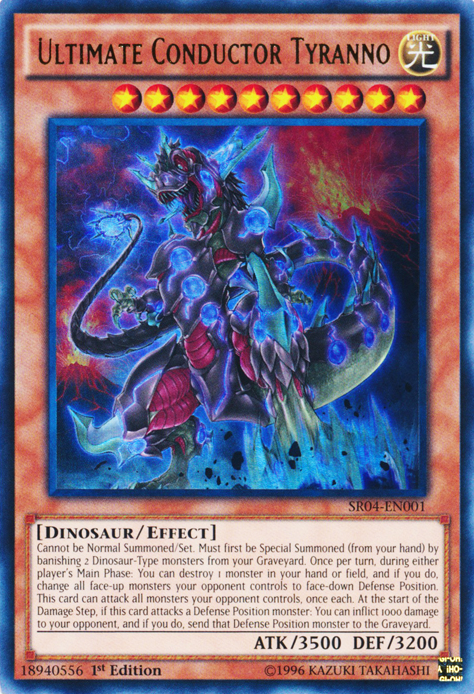 Ultimate Conductor Tyranno [SR04-EN001] Ultra Rare | Devastation Store