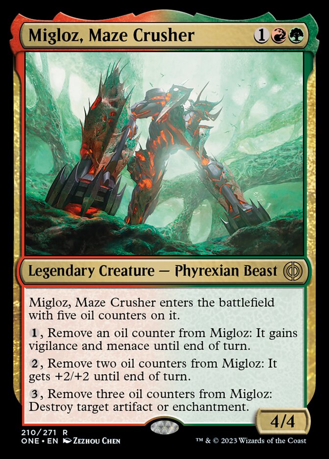 Migloz, Maze Crusher [Phyrexia: All Will Be One] | Devastation Store