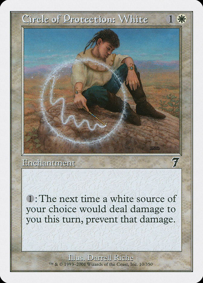 Circle of Protection: White [Seventh Edition] | Devastation Store