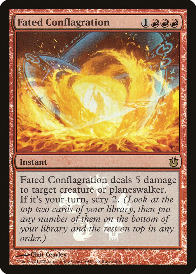 Fated Conflagration (Buy-A-Box) [Born of the Gods Promos] | Devastation Store