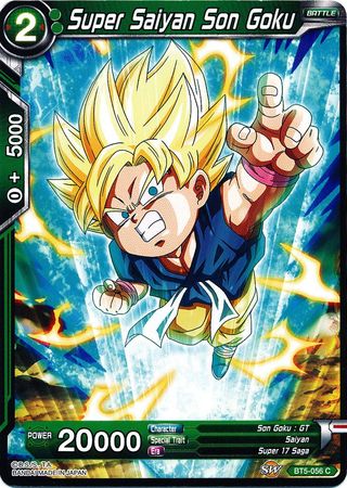 Super Saiyan Son Goku (Green) (BT5-056) [Miraculous Revival] | Devastation Store