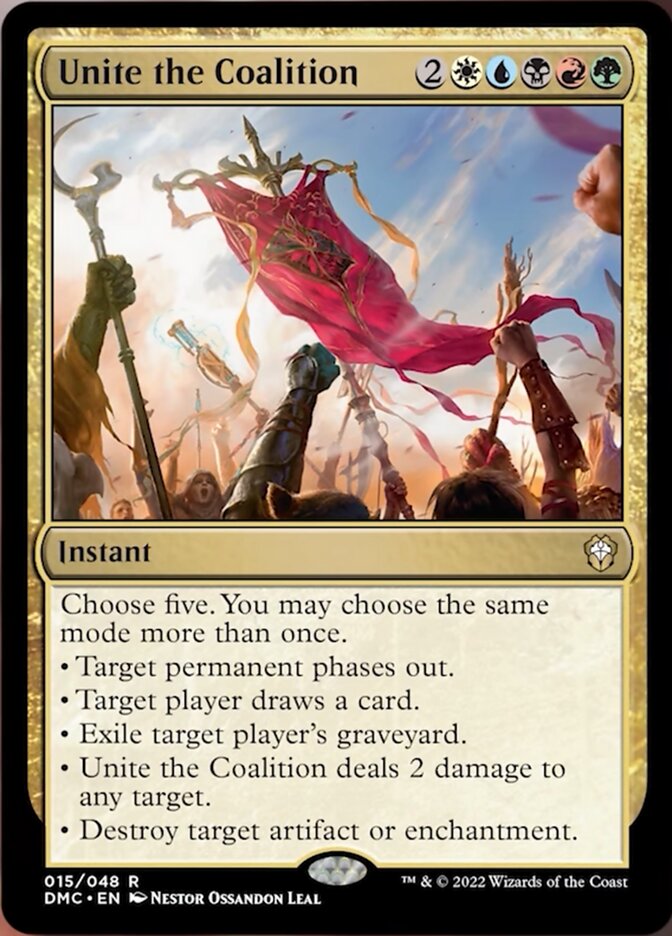 Unite the Coalition [Dominaria United Commander] | Devastation Store