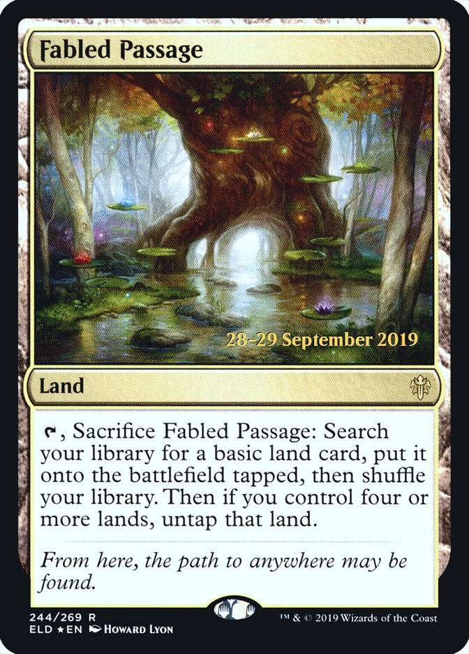 Fabled Passage  [Throne of Eldraine Prerelease Promos] | Devastation Store