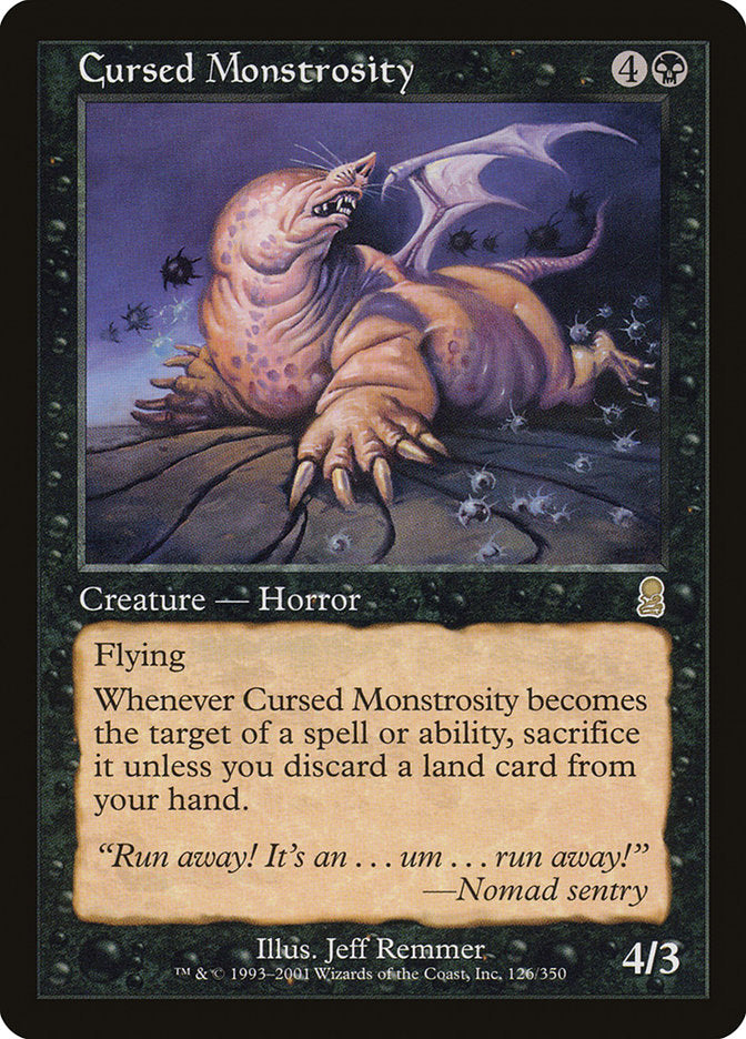 Cursed Monstrosity [Odyssey] - Devastation Store | Devastation Store