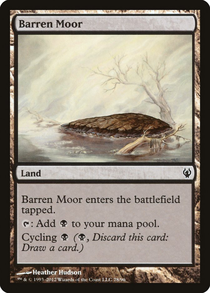 Barren Moor [Duel Decks: Izzet vs. Golgari] - Devastation Store | Devastation Store