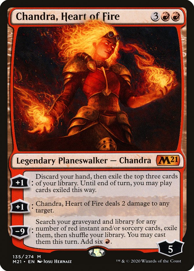 Chandra, Heart of Fire [Core Set 2021] | Devastation Store
