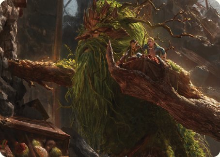 Treebeard, Gracious Host Art Card [The Lord of the Rings: Tales of Middle-earth Art Series] | Devastation Store