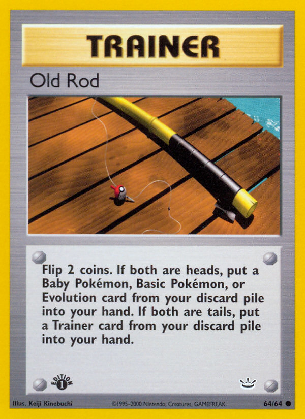 Old Rod (64/64) [Neo Revelation 1st Edition] | Devastation Store