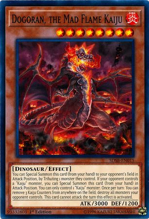 Dogoran, the Mad Flame Kaiju [SDSB-EN015] Common | Devastation Store