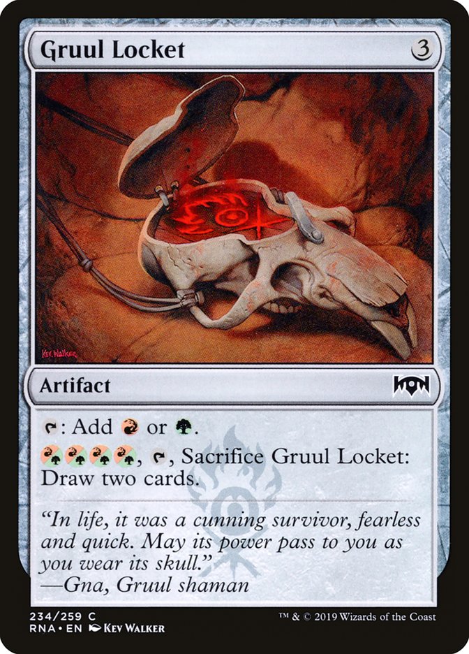 Gruul Locket [Ravnica Allegiance] | Devastation Store