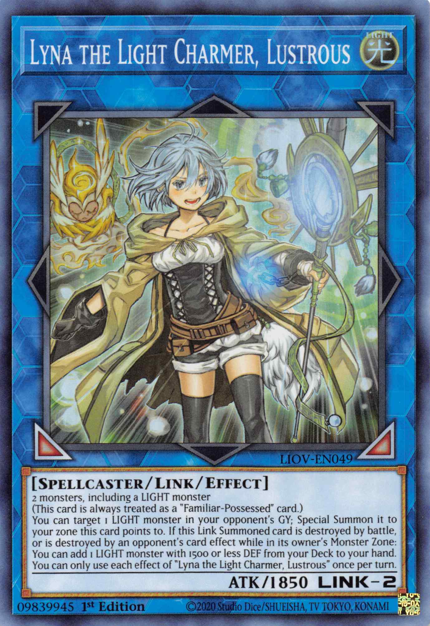 Lyna the Light Charmer, Lustrous [LIOV-EN049] Starlight Rare | Devastation Store