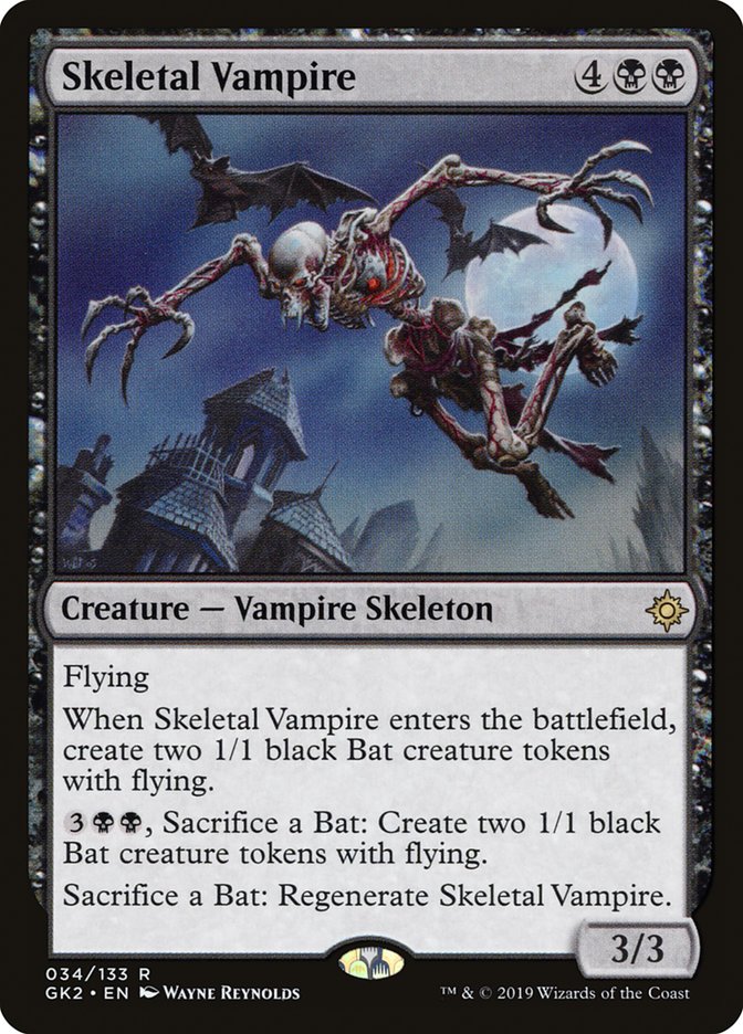 Skeletal Vampire [Ravnica Allegiance Guild Kit] | Devastation Store