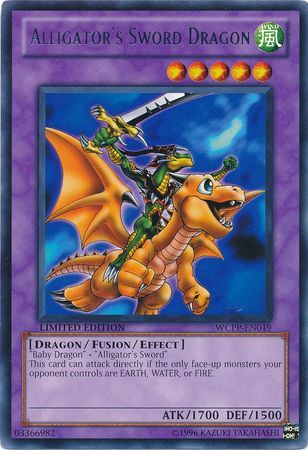 Alligator's Sword Dragon [WCPP-EN019] Rare | Devastation Store