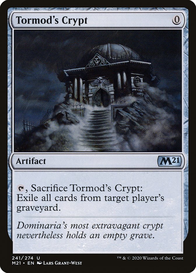 Tormod's Crypt [Core Set 2021] | Devastation Store