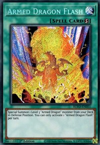 Armed Dragon Flash [BLVO-EN051] Secret Rare | Devastation Store