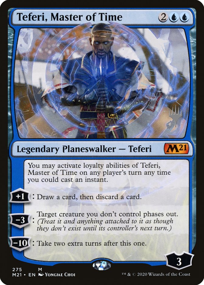 Teferi, Master of Time (Promo Pack) [Core Set 2021 Promos] | Devastation Store