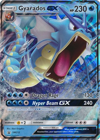 Gyarados GX (SM212) (Jumbo Card) [Sun & Moon: Black Star Promos] | Devastation Store